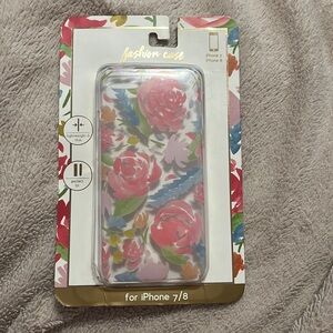 iPhone 7/8 case floral watercolors